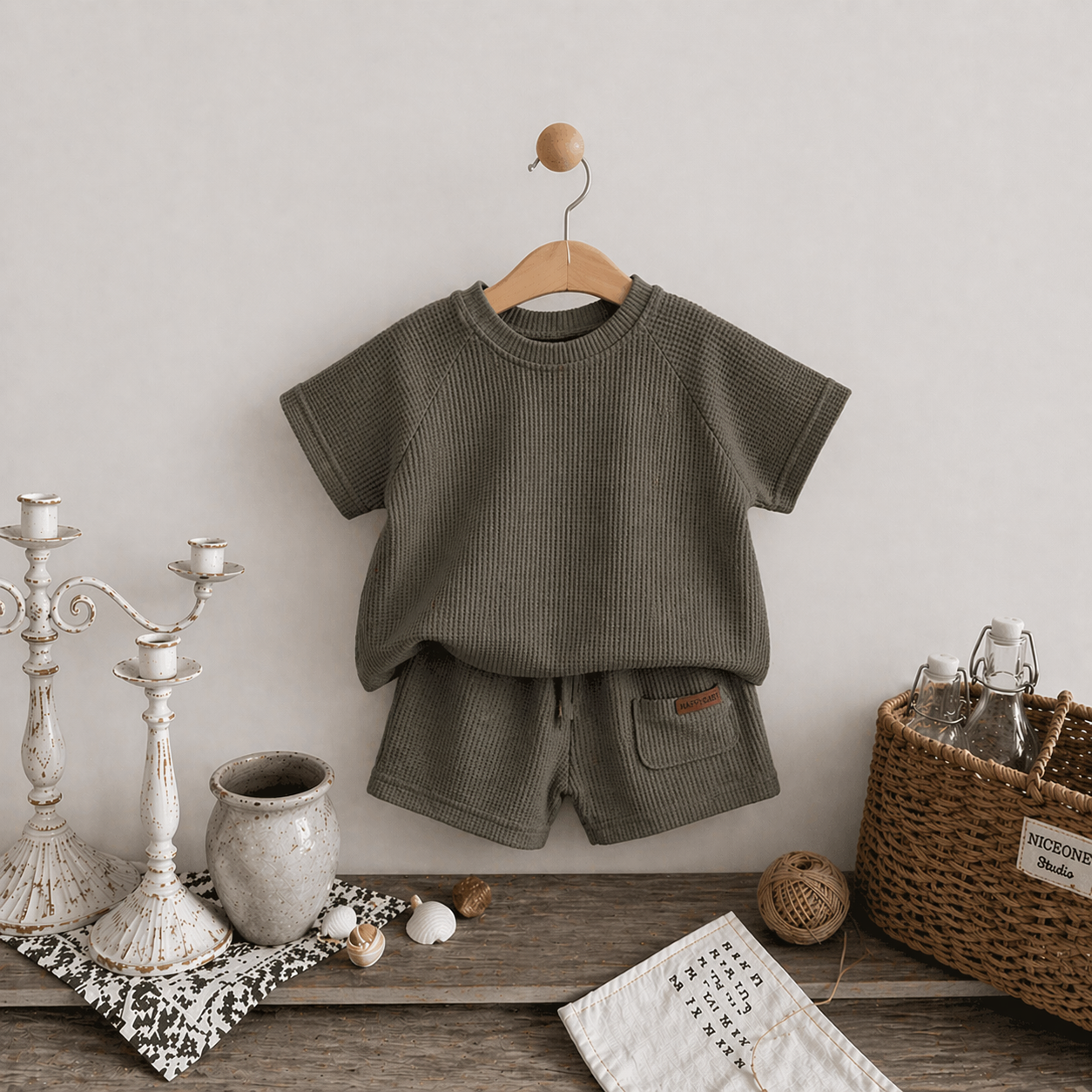 Ensemble kaki