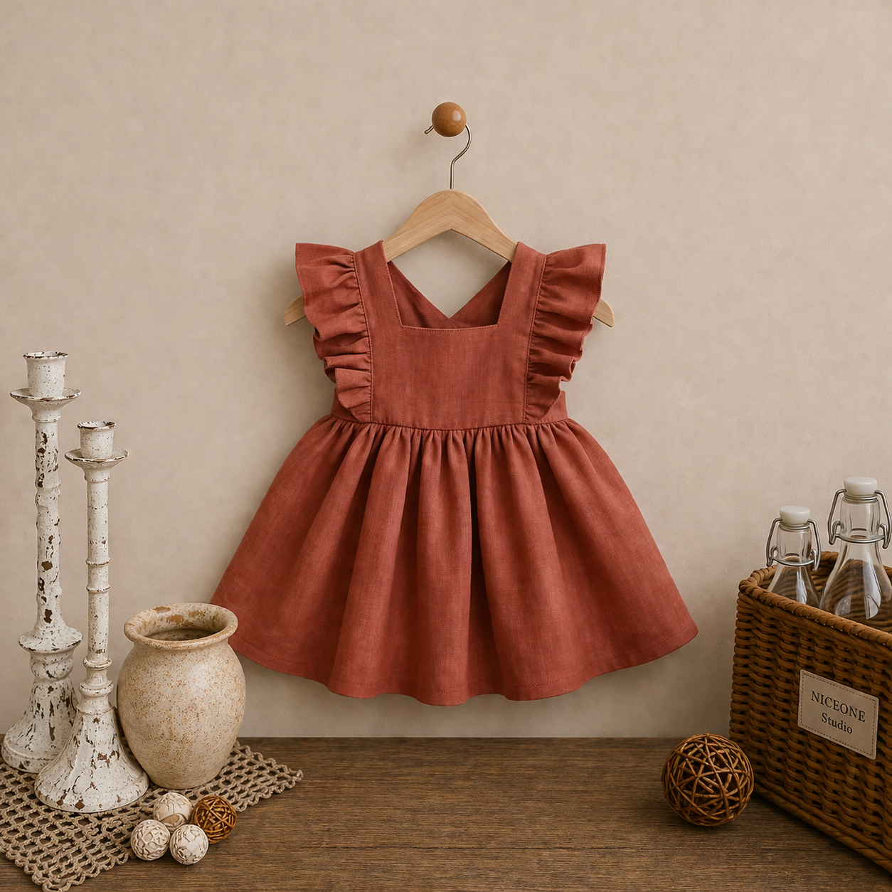 Robe a volants