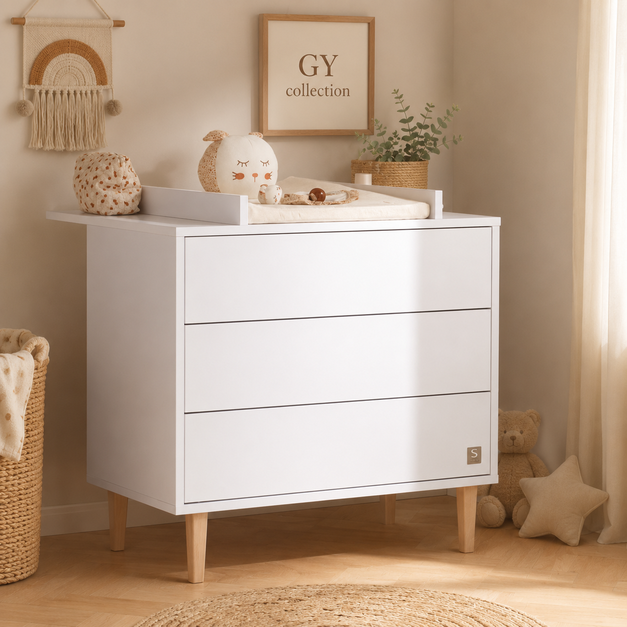 Commode 3 Tiroir PALOMA